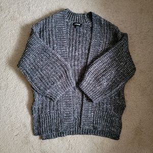 Express Balloon Sleeve Oversized Cardigan S NWOT